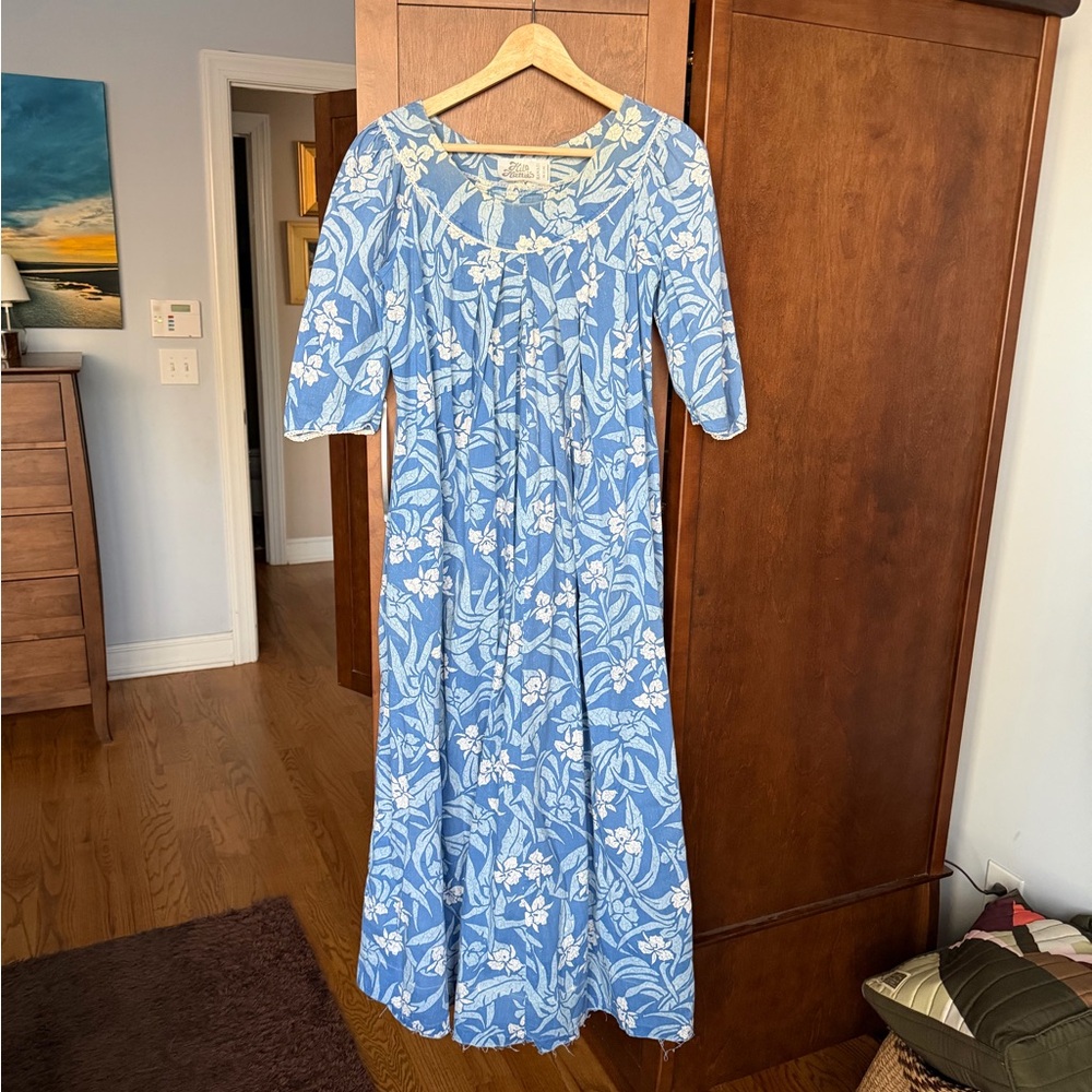 Vintage Hilo Hattie’s Hawaii Maxi Day Dress
